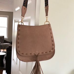 Steve Madden bag with guitar strap